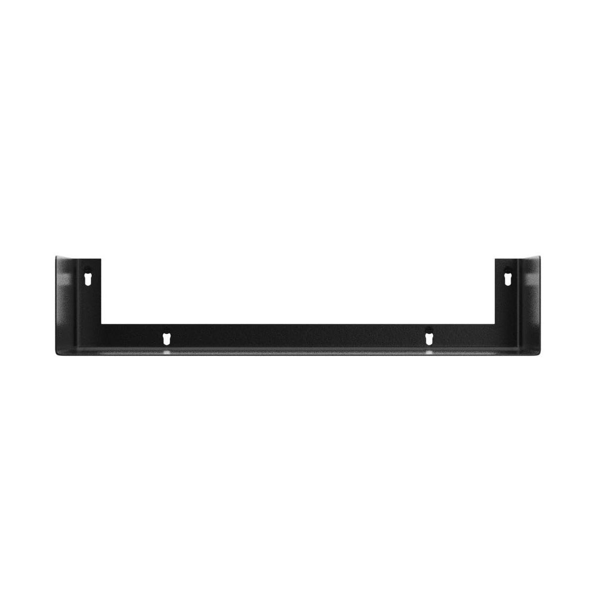 Black Set of 2 U Shape Wall Mount Metal Shelf O99196