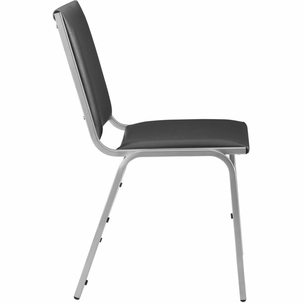 Black Armless Stacking Chairs J49107