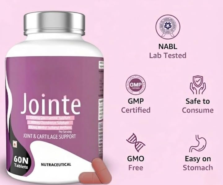 1500mg Glucosamine 400mg Chondroitin 400mg MSM 60 Tablets K1651