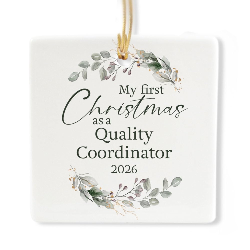 Ceramic 3-inch Square-Shaped Ornament Y885527
