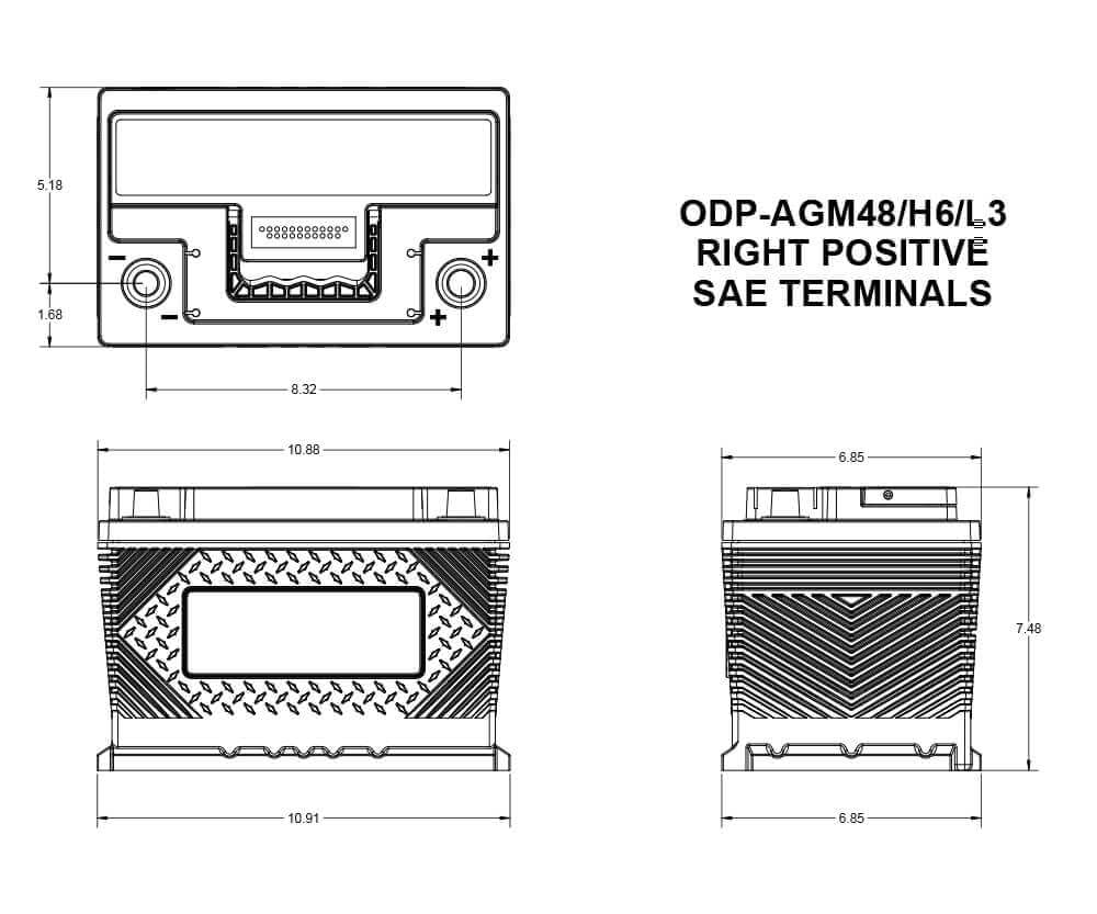 AGM Battery S45812