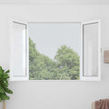 Aluminum Mesh Screen 39.4x196.9 Inches Silver Q45912