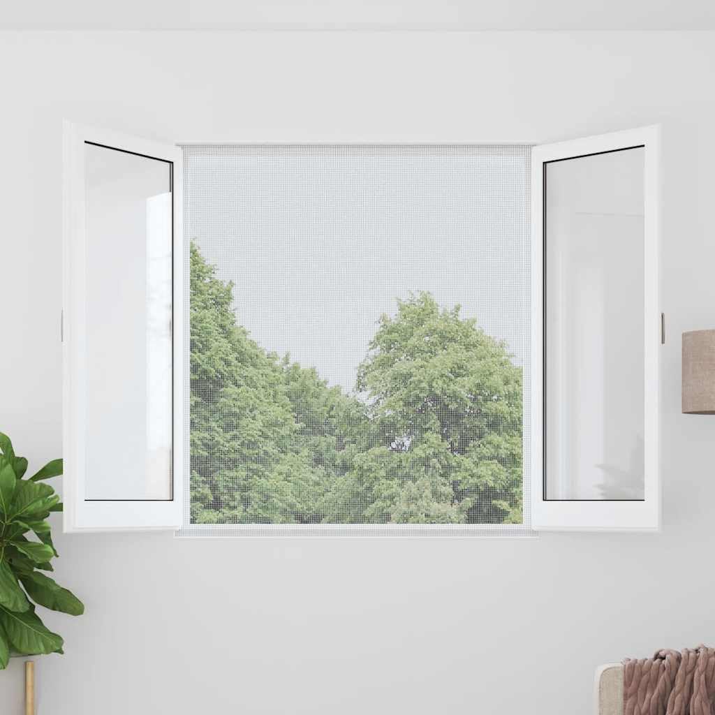 Aluminum Mesh Screen 39.4x196.9 Inches Silver Q45912