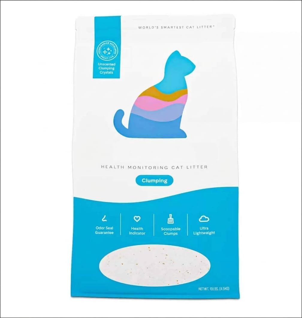 10 lb Unscented Silica Gel Cat Litter W88945