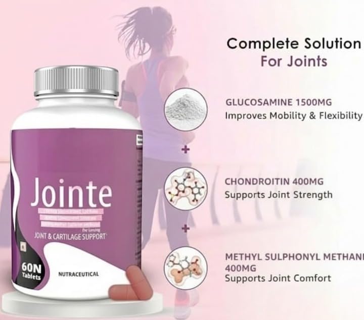1500mg Glucosamine 400mg Chondroitin 400mg MSM 60 Tablets K1651