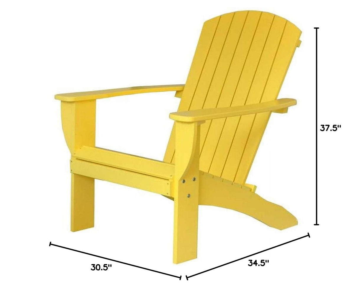 Solid Cedar Adirondack Chair with Folding Table B547278