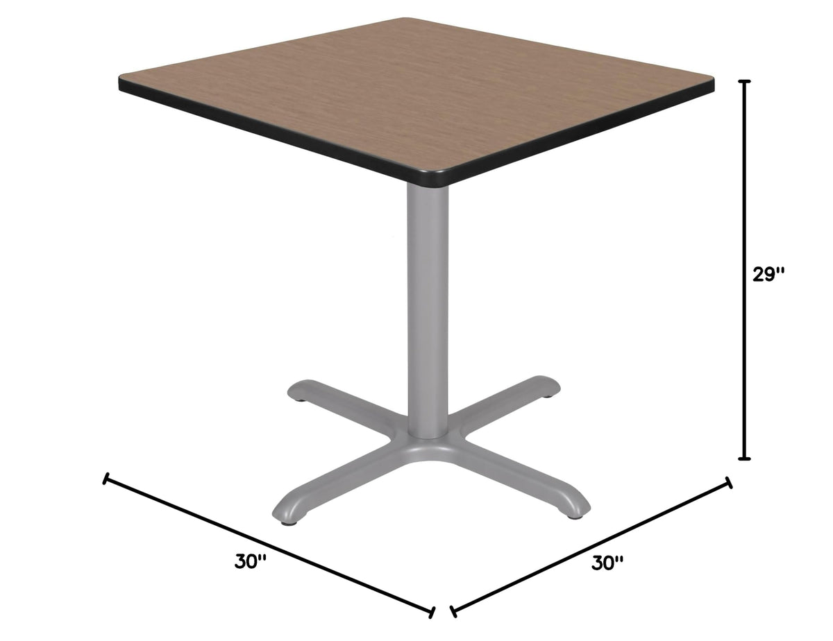 30" Square X-Base Breakroom Table N513032