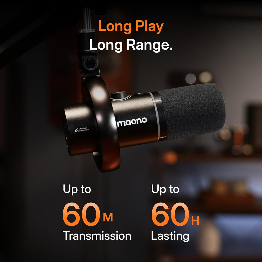 Hybrid Wireless Podcast Microphone H893