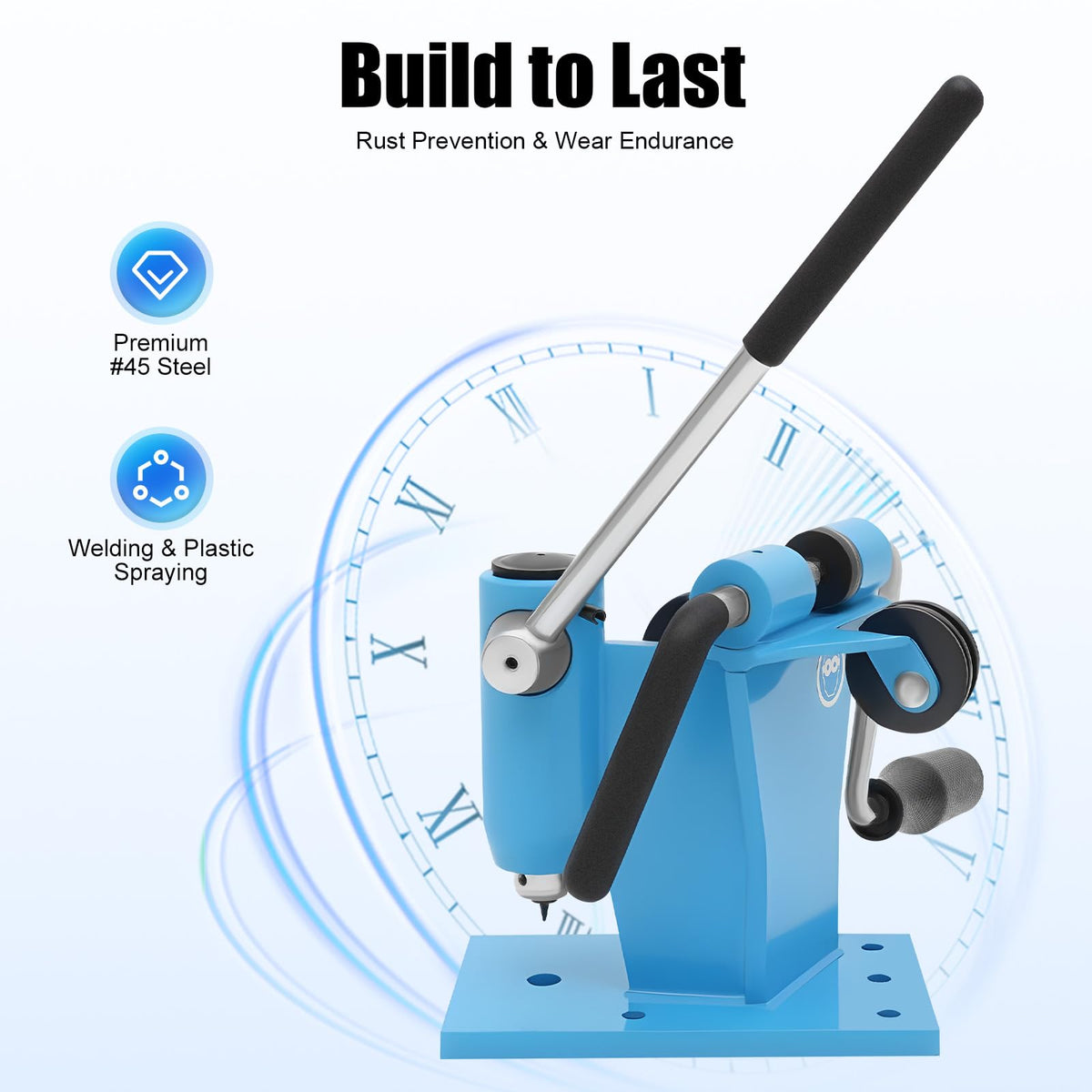 Heavy Duty 2 in 1 Chain Breaker & Riveter Tool with 3 Punches & 2 Connectors B491