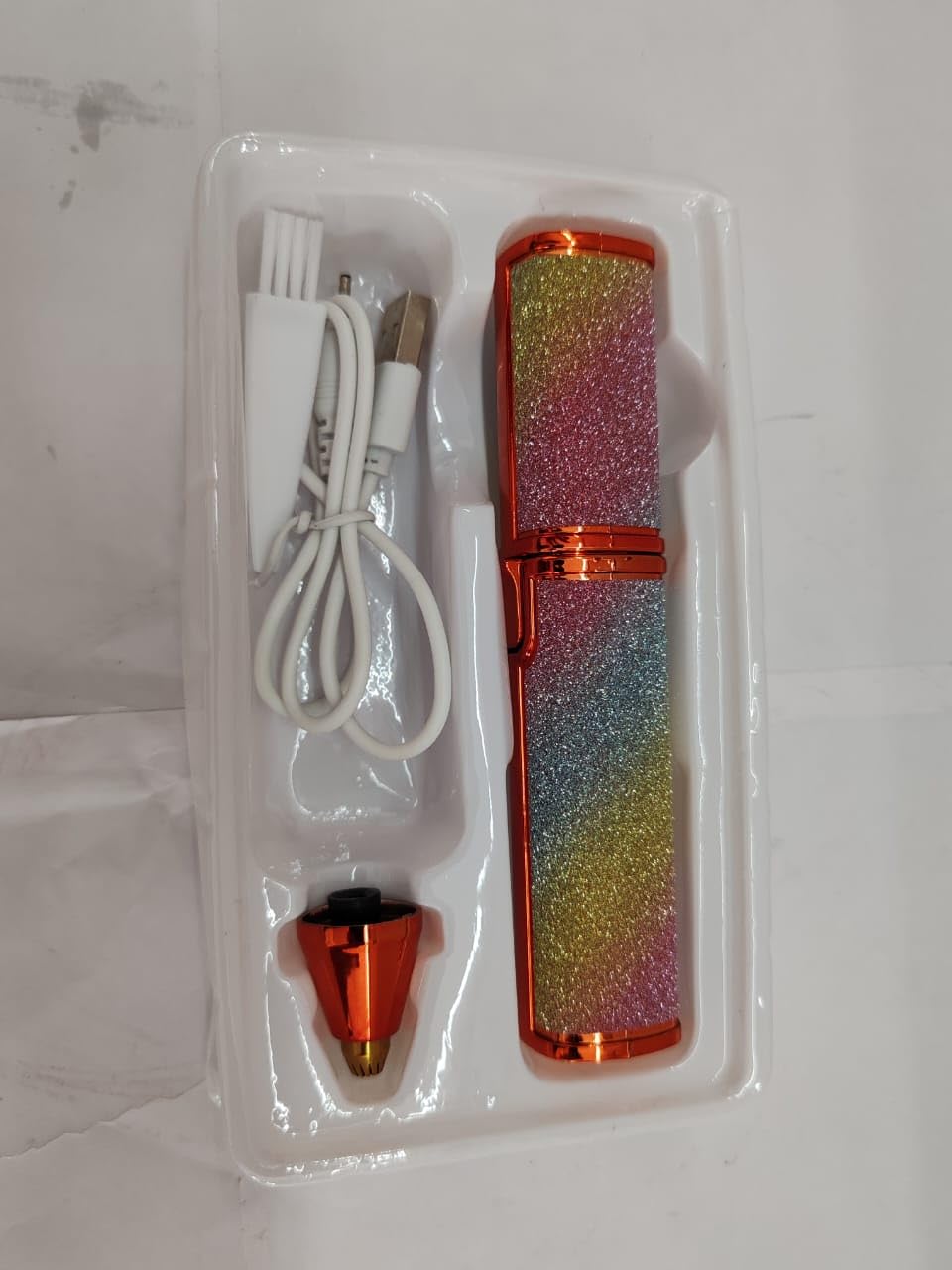 Portable Eyebrow Trimmer Electric Trimmer with Light J4932