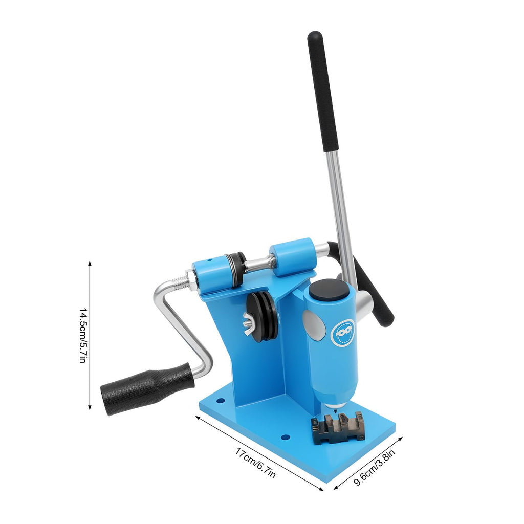 Heavy Duty 2 in 1 Chain Breaker & Riveter Tool with 3 Punches & 2 Connectors B491