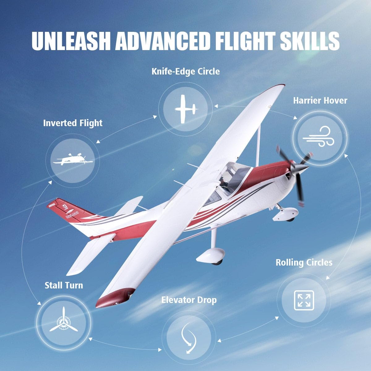 1500mm Cessna 182 Remote Control Airplane C44918