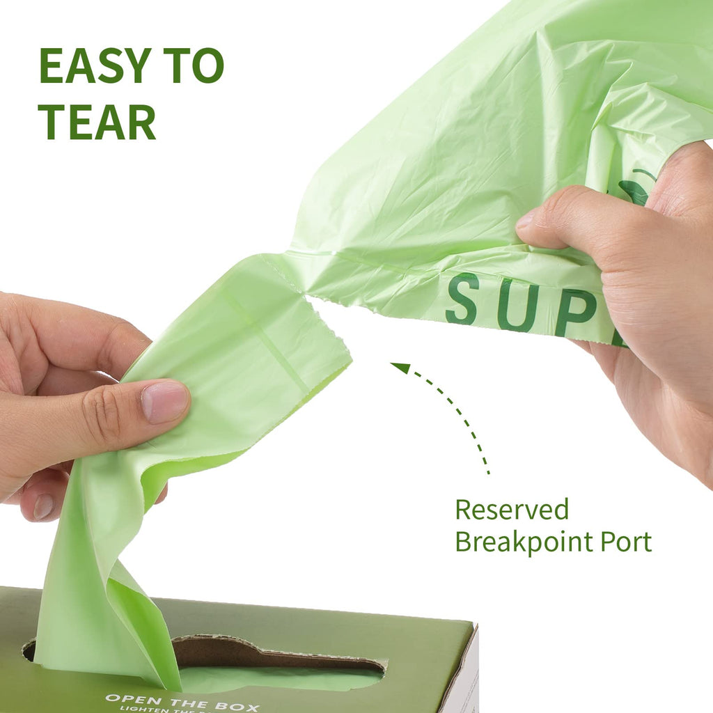 1.6 Gallon Compostable Food Scrap Bags V81230