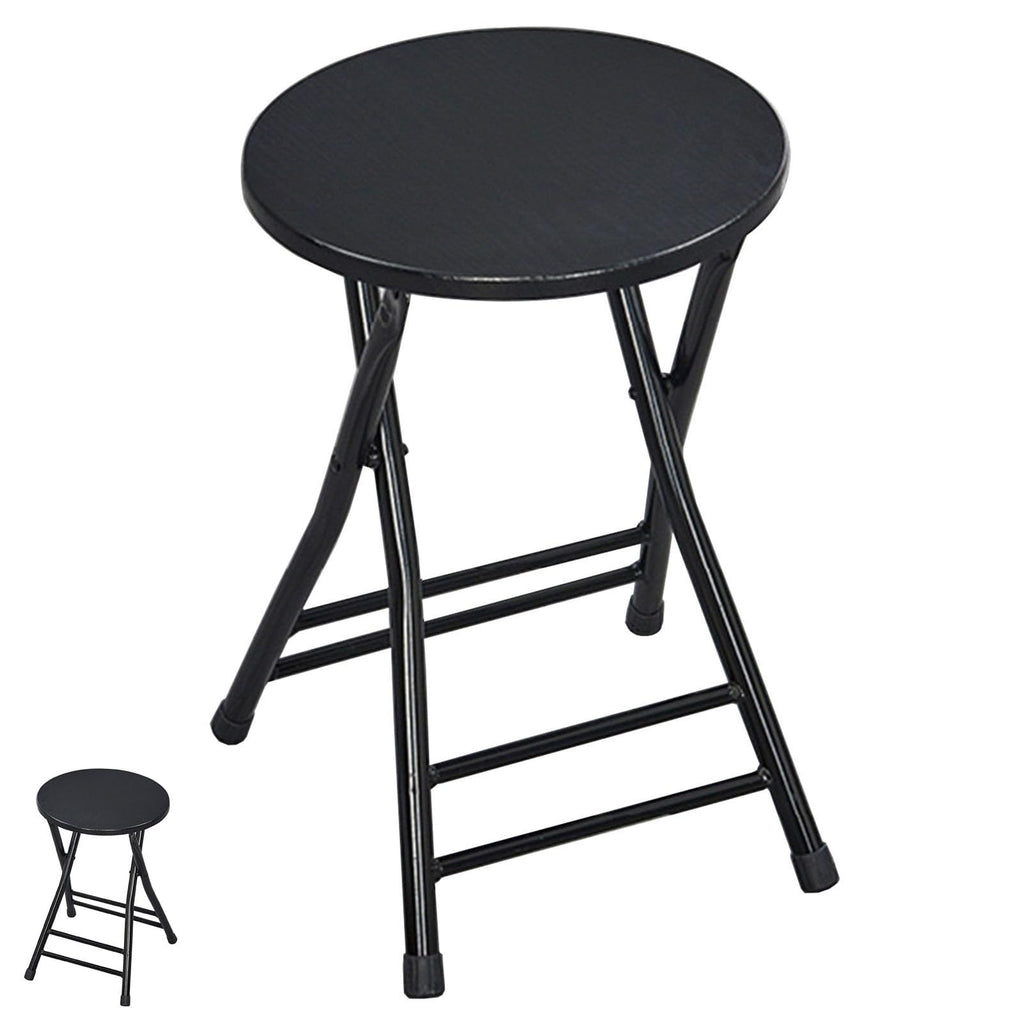 18 Inch Round Backless Folding Bar Stool Q41847