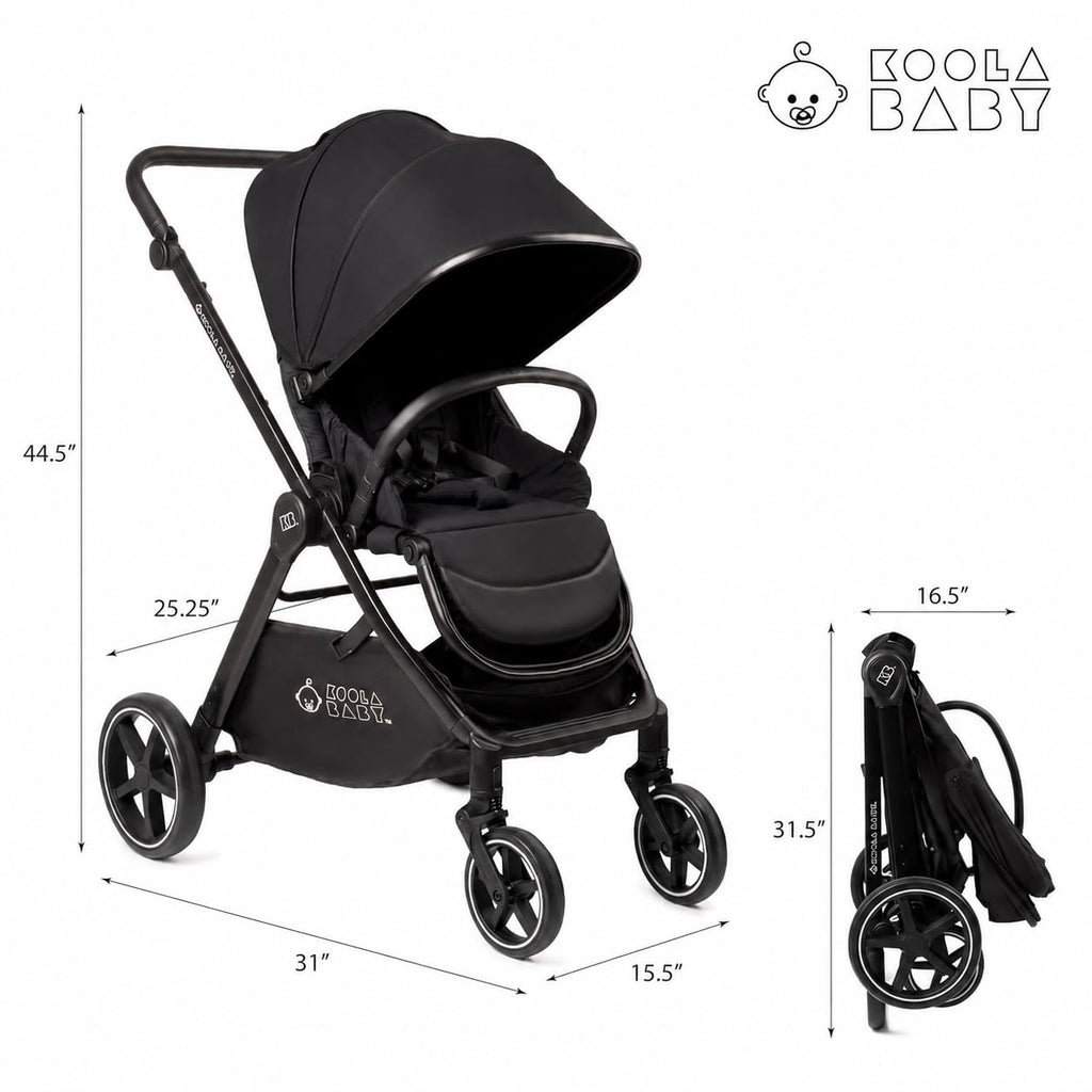 Reversible Foldable Baby Stroller I980
