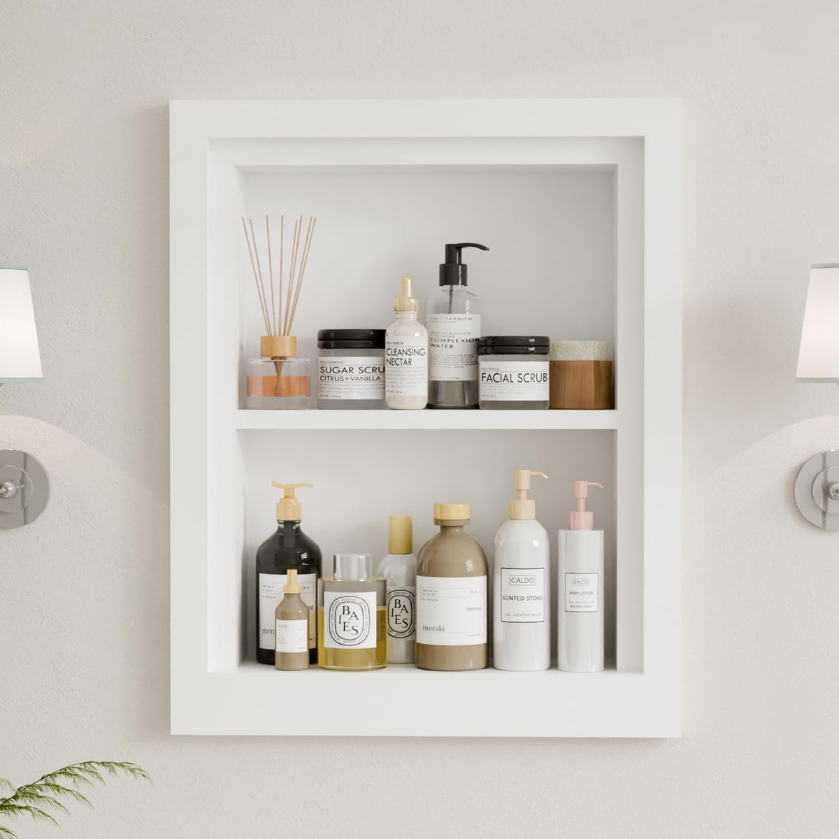 Solid Wood 14 X 18 Recessed Medicine Cabinet G573693