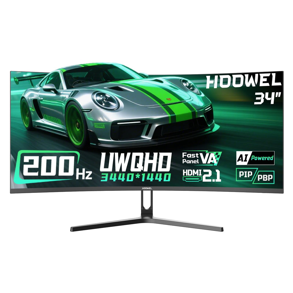 34 Inch Curved Gaming Monitor 200Hz UWQHD Y190280