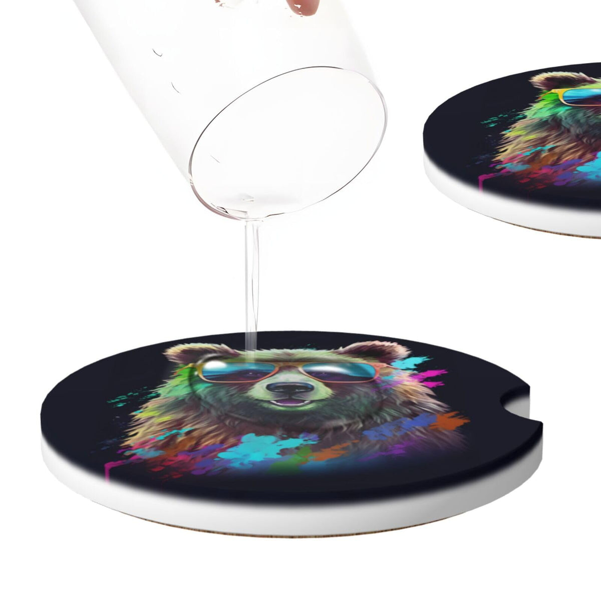 Ceramic Car Coasters 2 Pack F92943