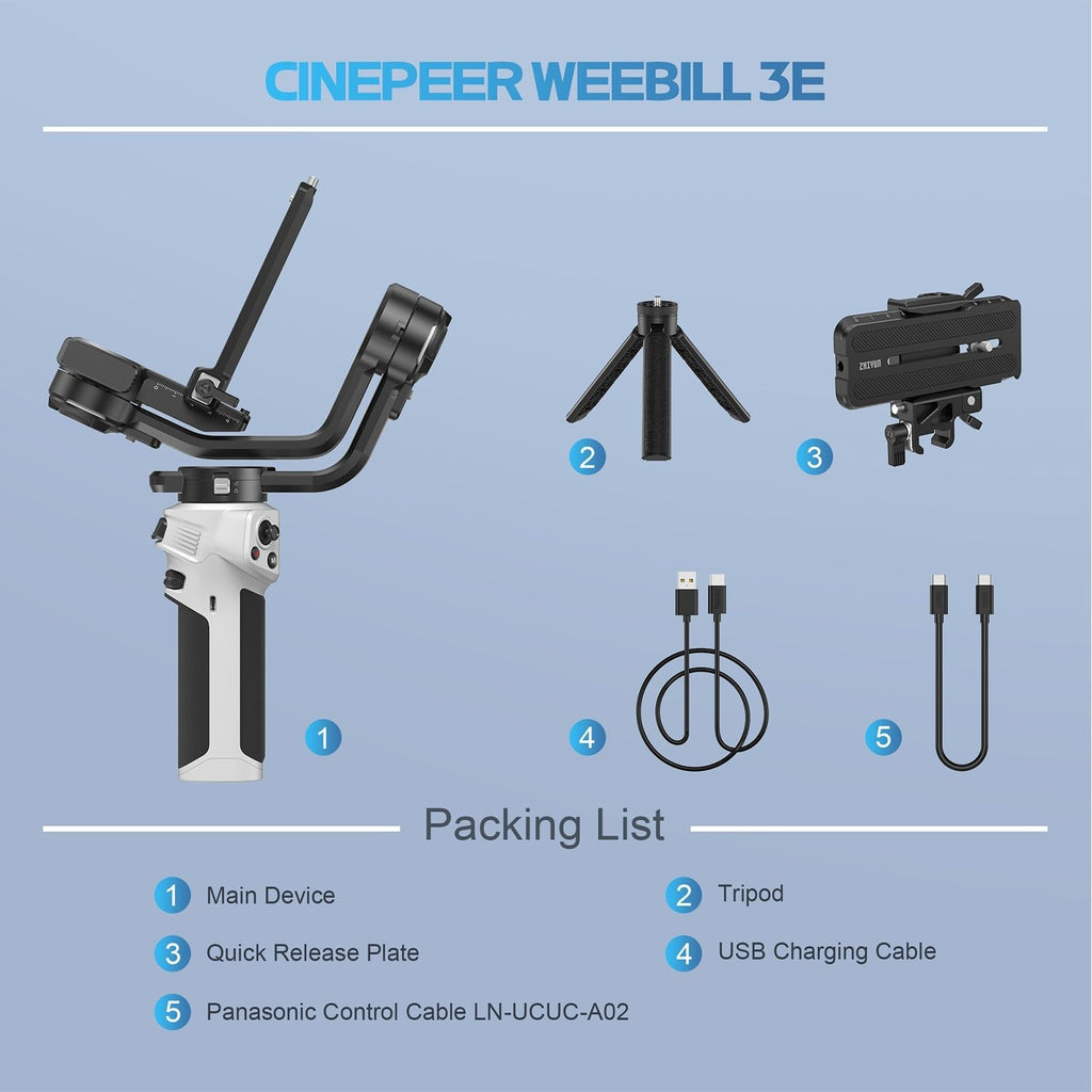 3-Axis Gimbal Stabilizer H8753