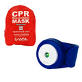 CPR Compression Rate Wrist Monitor & Soft CPR Mask L6730