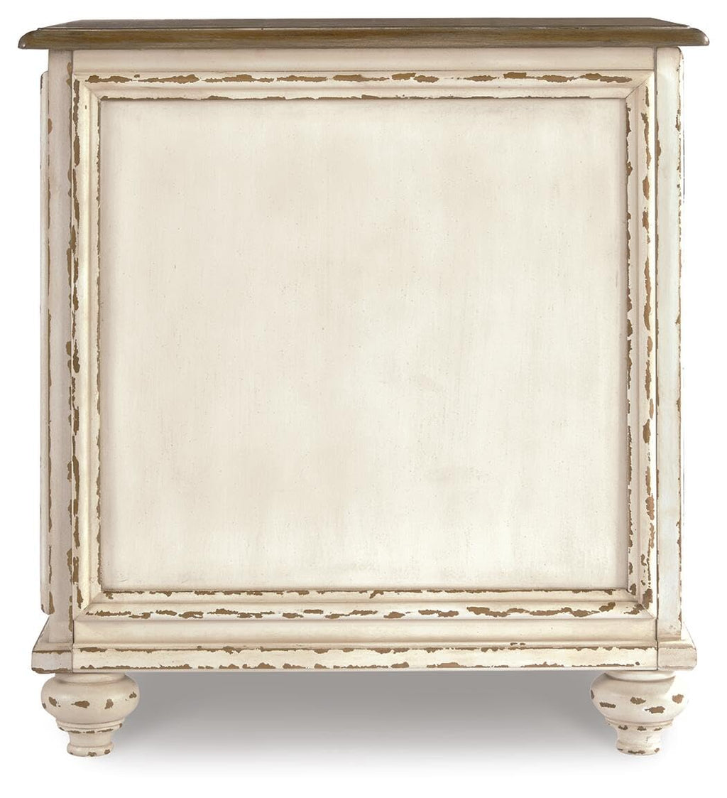 Chairside End Table with Storage L4028