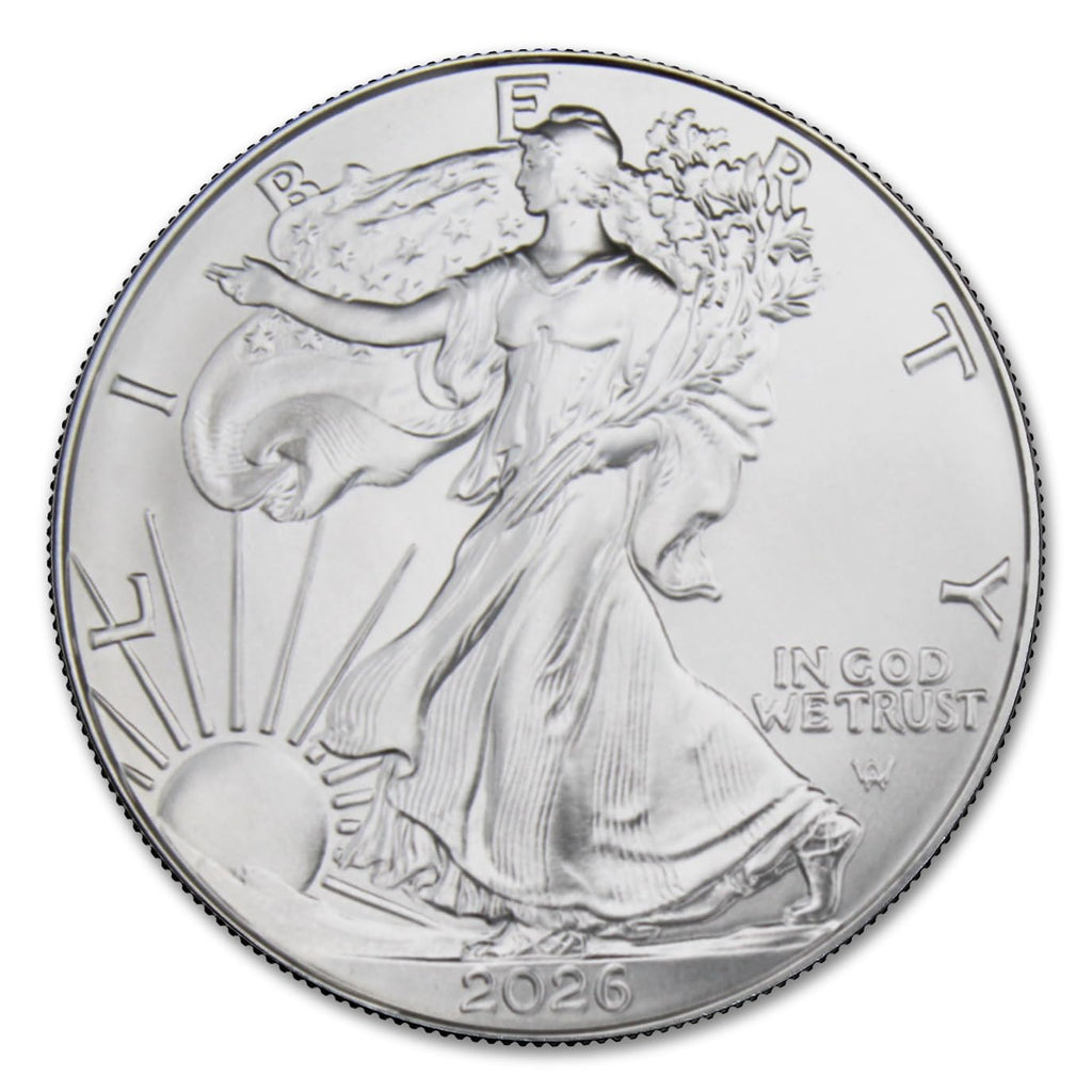 1 oz American Silver Eagle Coin Brilliant Uncirculated Y768