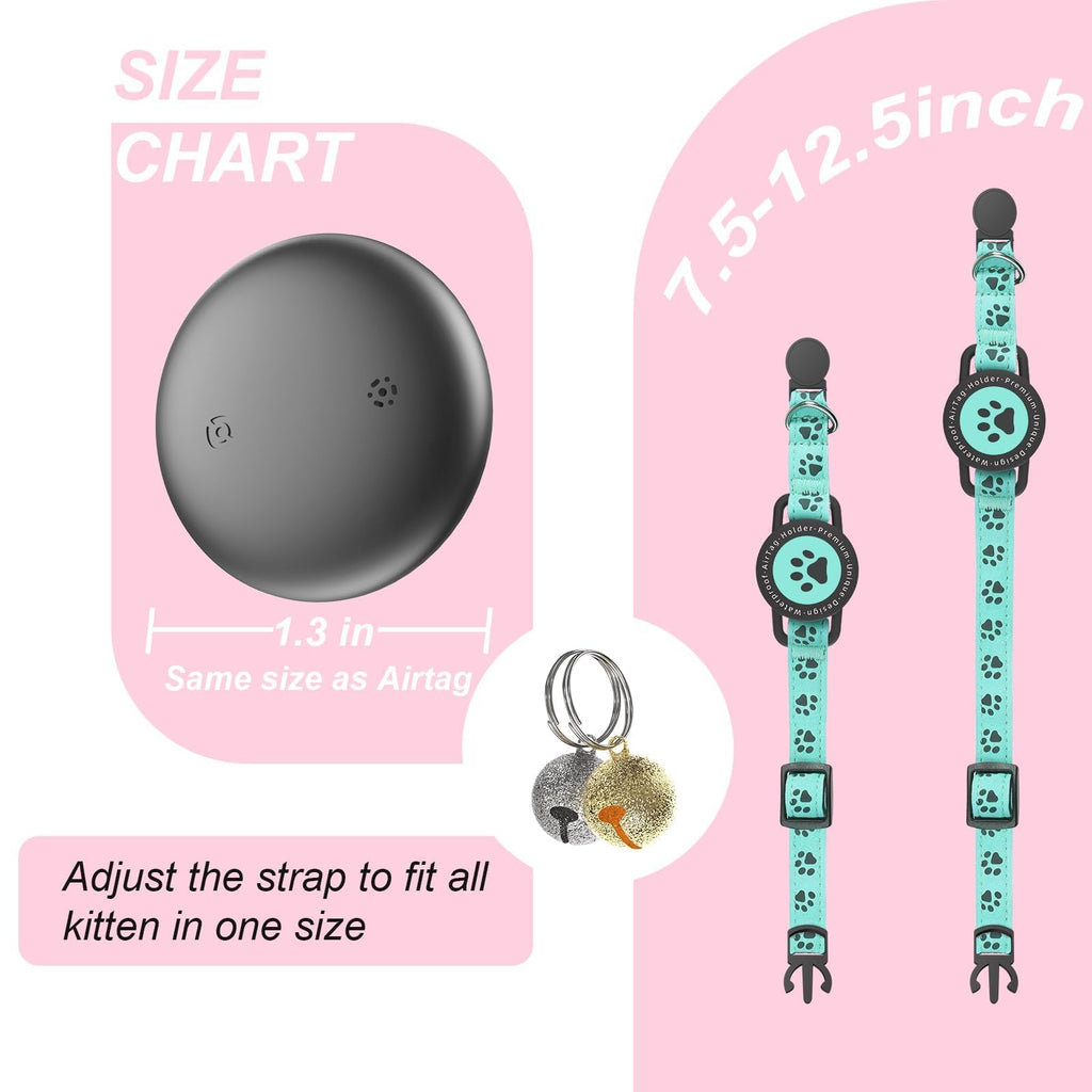 GPS Cat Tracker Collar Blue R147