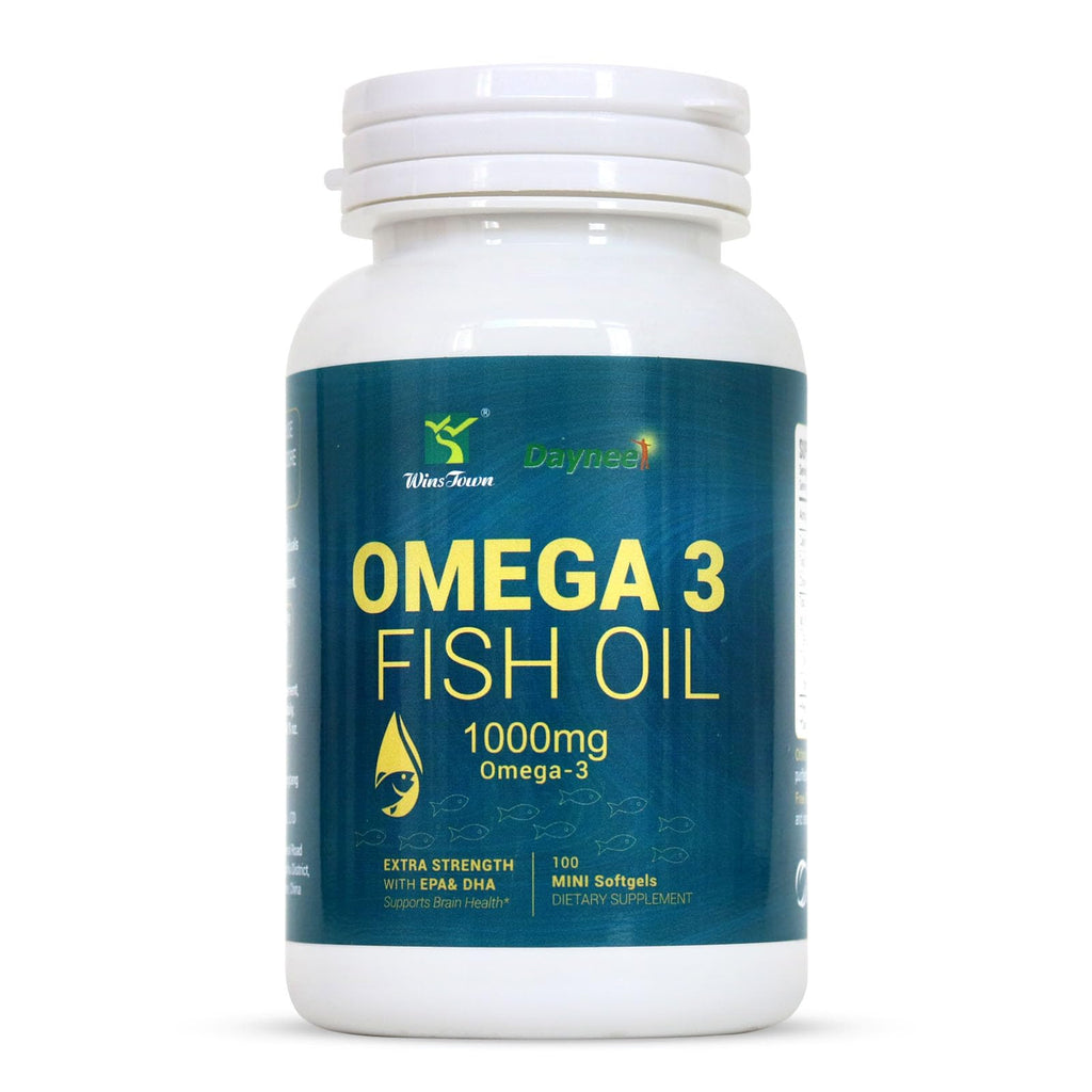 Omega 3 Fish Oil Softgels 100 Ct B554