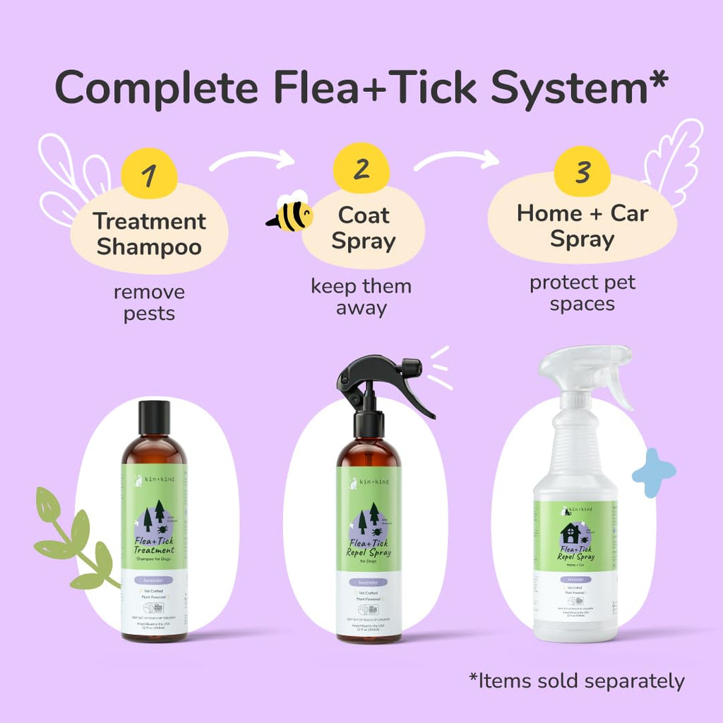 Lavender Mint Dog Coat Spray 12 fl oz N240308