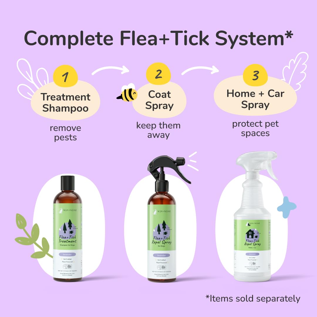 Lavender Mint Dog Coat Spray 12 fl oz N240308