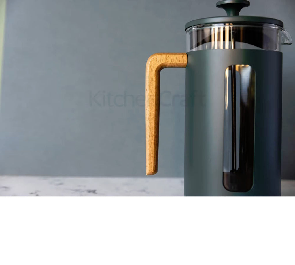 8 Cup Green Stainless Steel French Press H86740