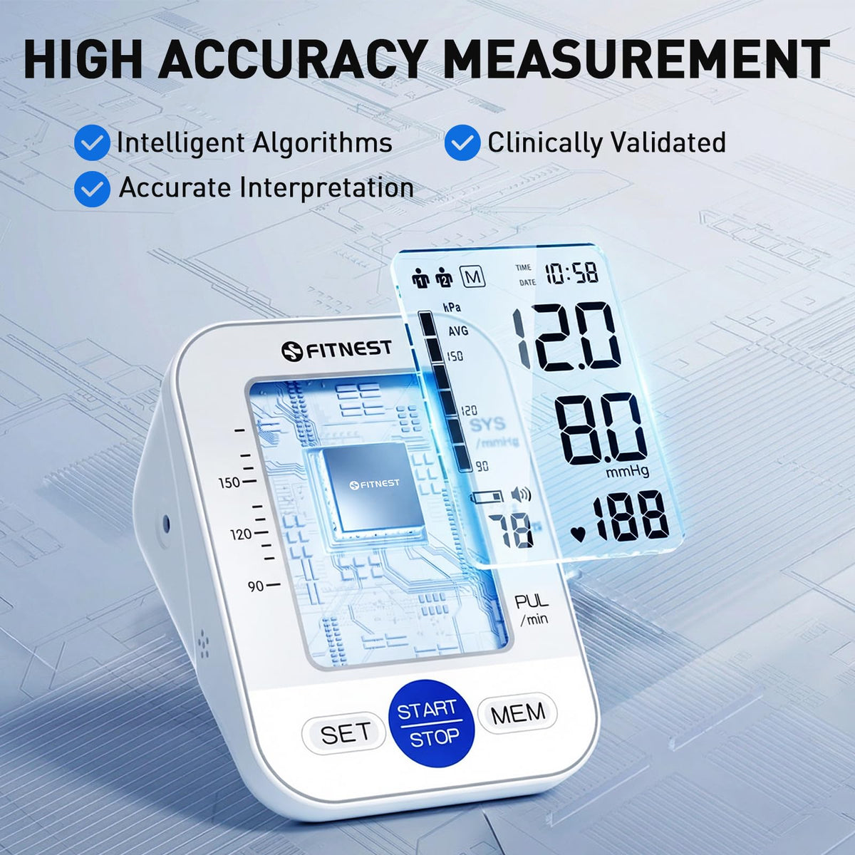 Blood Pressure Monitor V803064