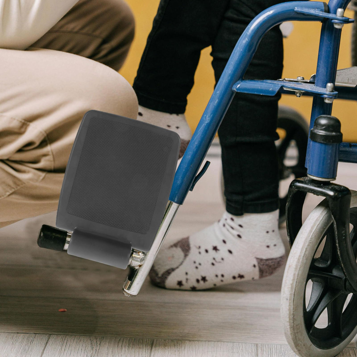 Wheelchair Footrest Replacement Pedal 2Pcs X489