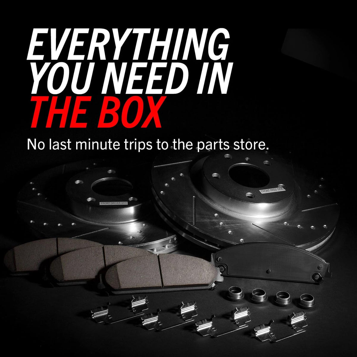 Brake Pad & Rotor Kit Front & Rear K777