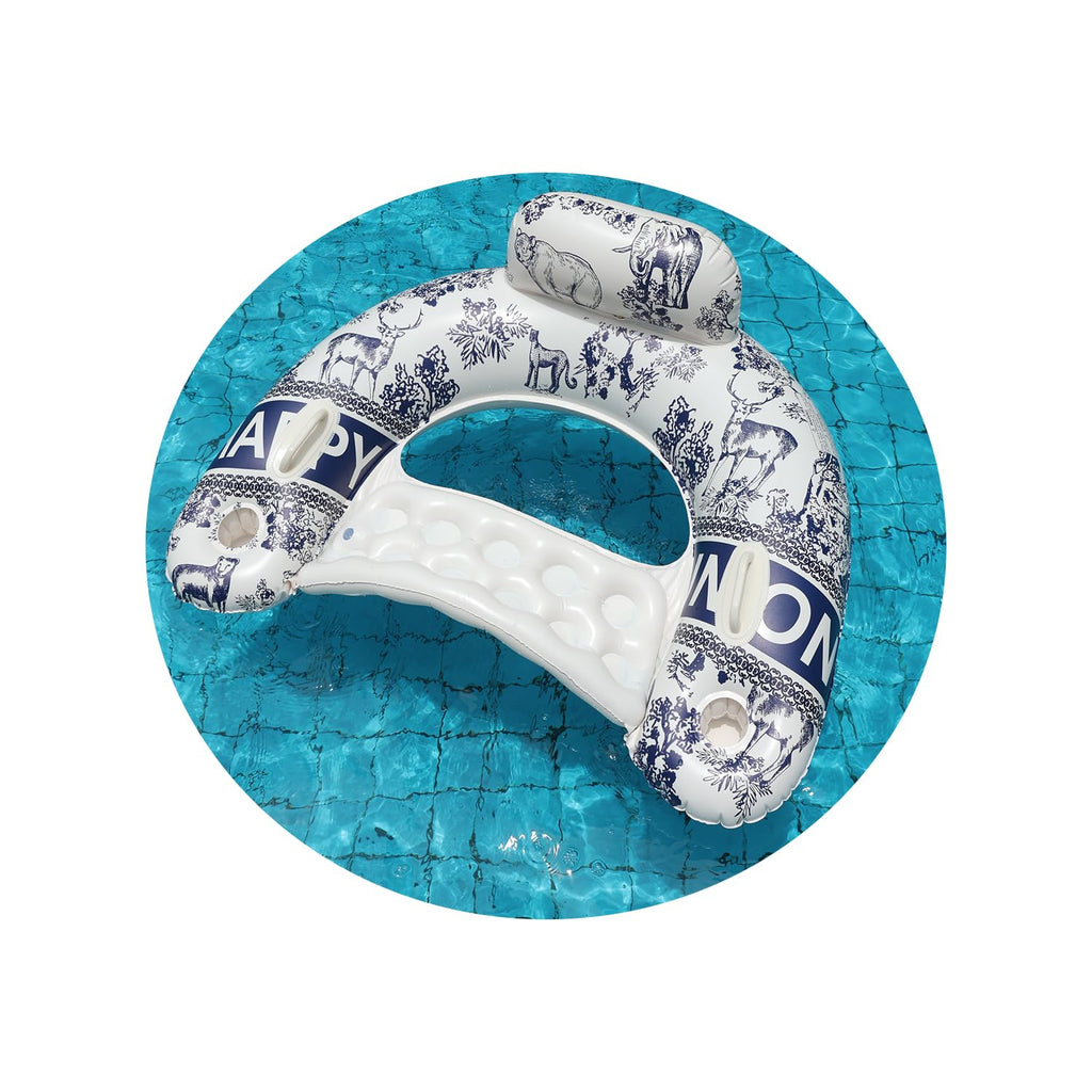 Inflatable Pool Float Chairs with Cup Holder E824