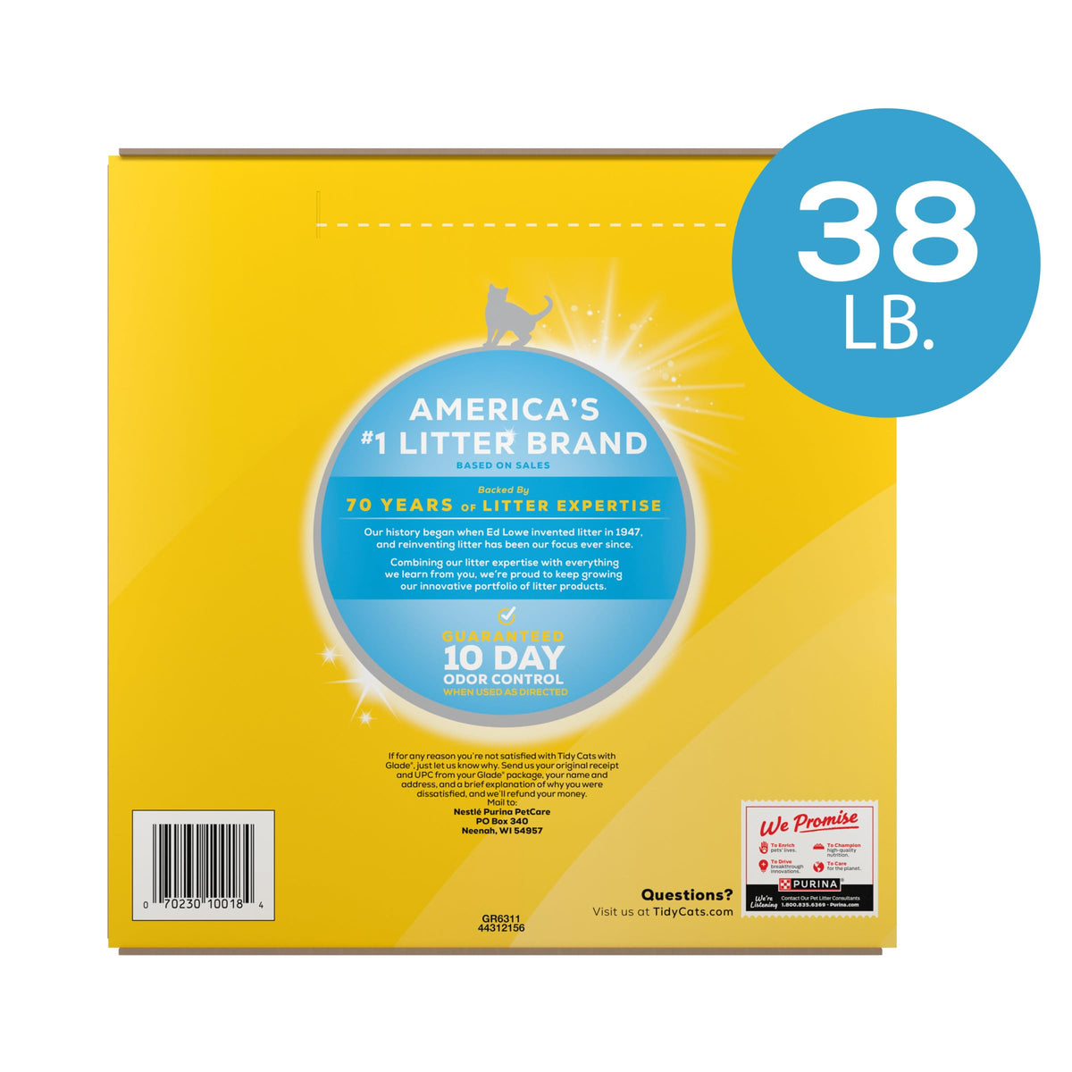 Clumping Cat Litter 38 lb Z1053