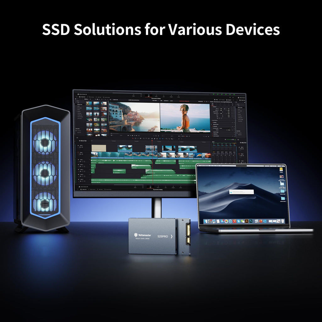 1TB 2.5" SATA III Aluminum Internal SSD M469