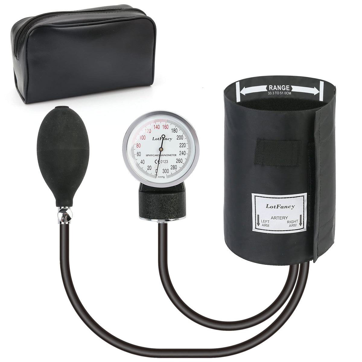 Large Adult Blood Pressure Cuff with Carrying Case I10800