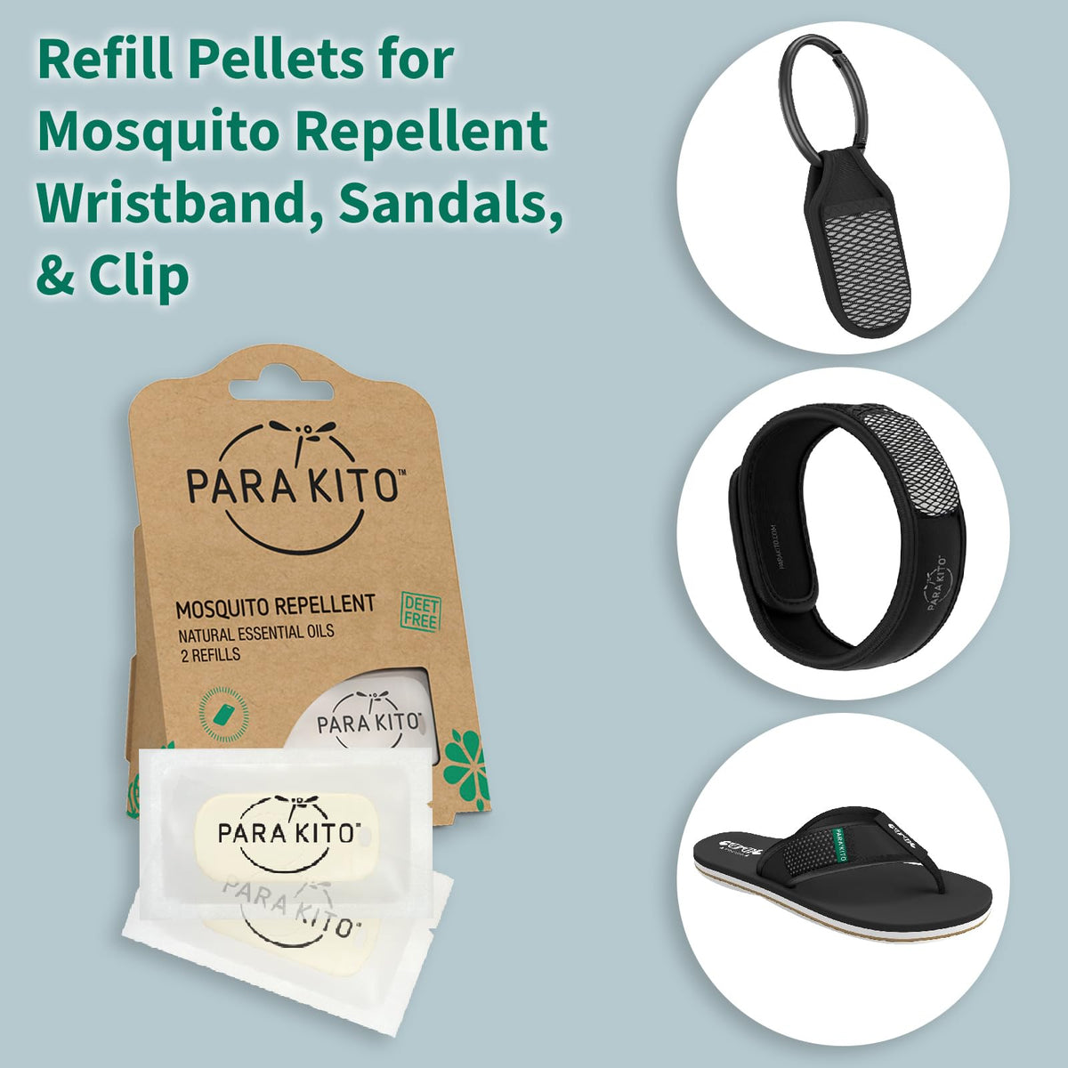 Mosquito Repellent Refill Pellets with Citronella Oil, 2 Refills F4261