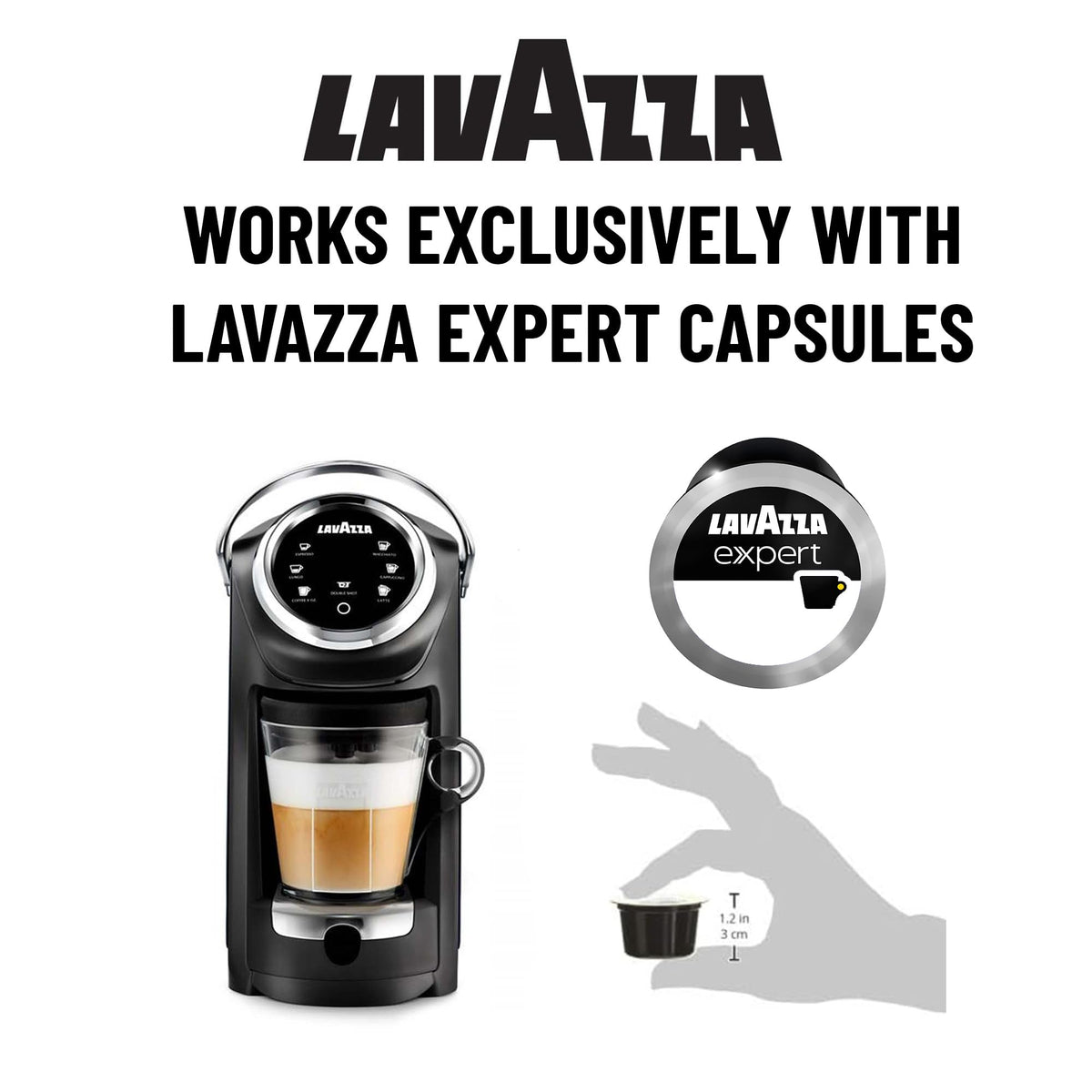 Single Serve Espresso & Coffee Brewer Machine with Milk Frother L887240
