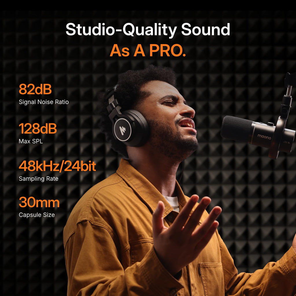 Hybrid Wireless Podcast Microphone H893