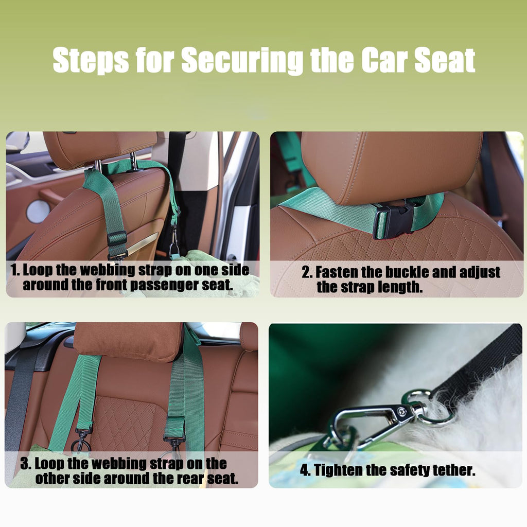 2-in-1 Dog Car Seat for Small Dogs H51116