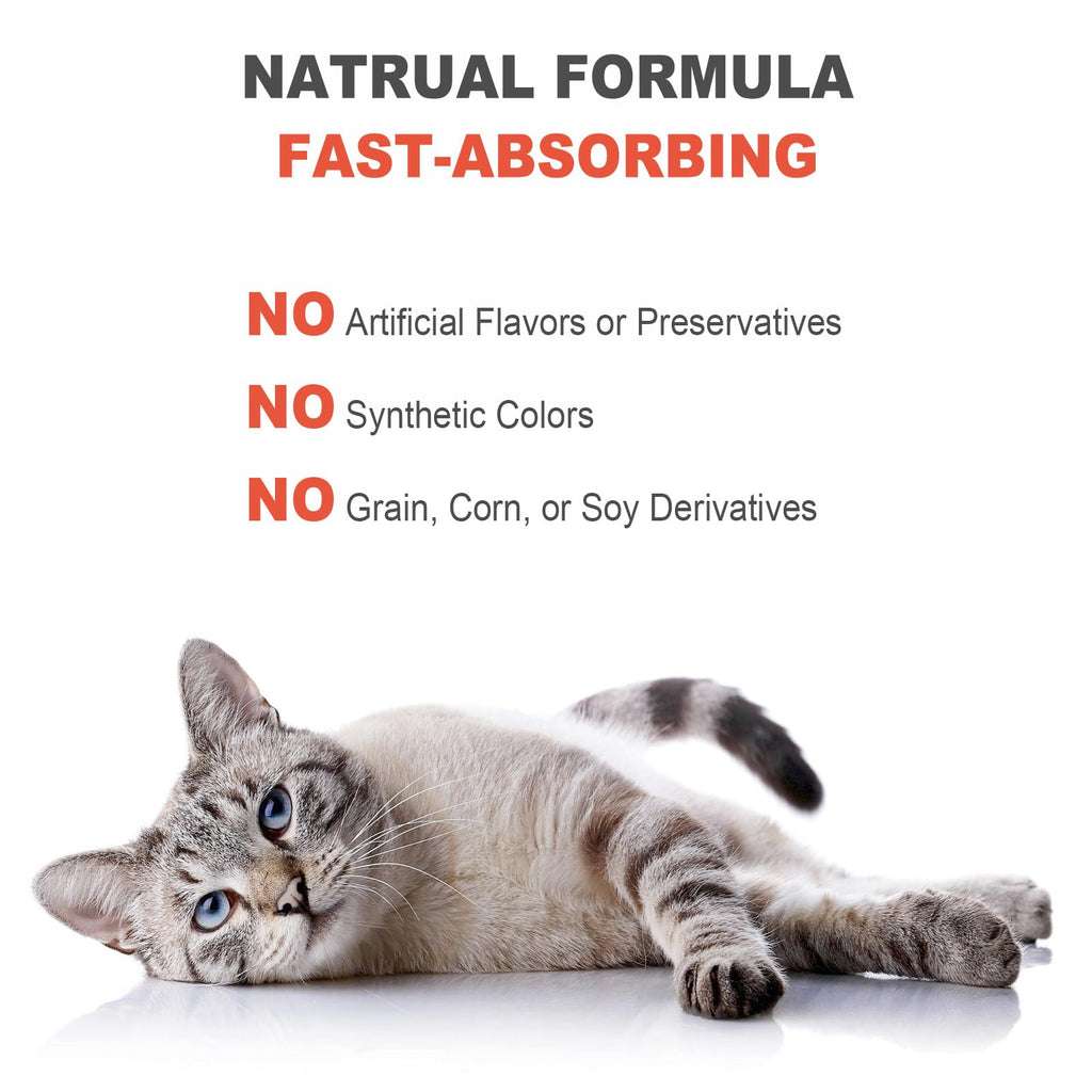 Hairball Control Soft Chews for Cats, Chicken Flavor, 100 Count H9786