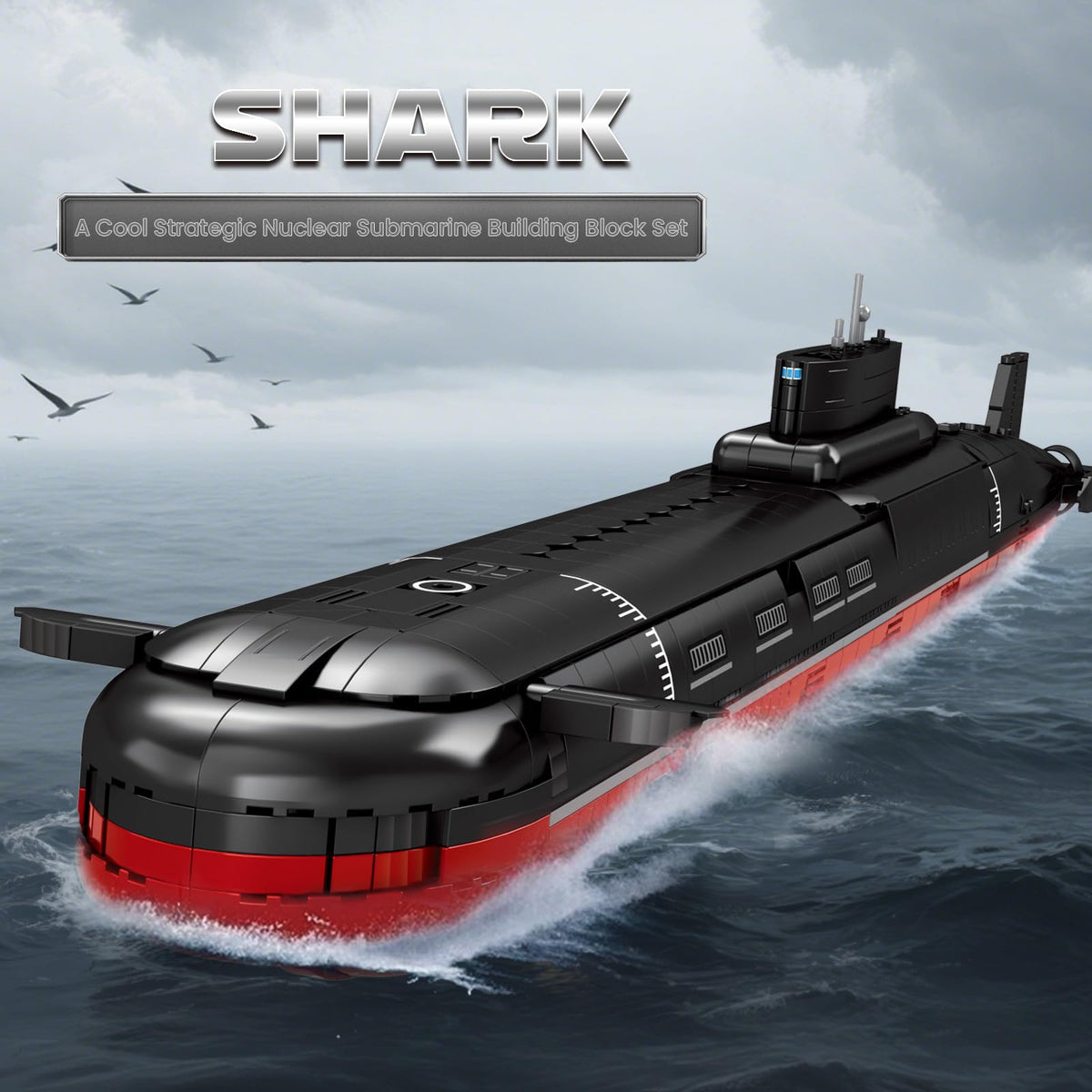 Nuclear Submarine Building Set A786916