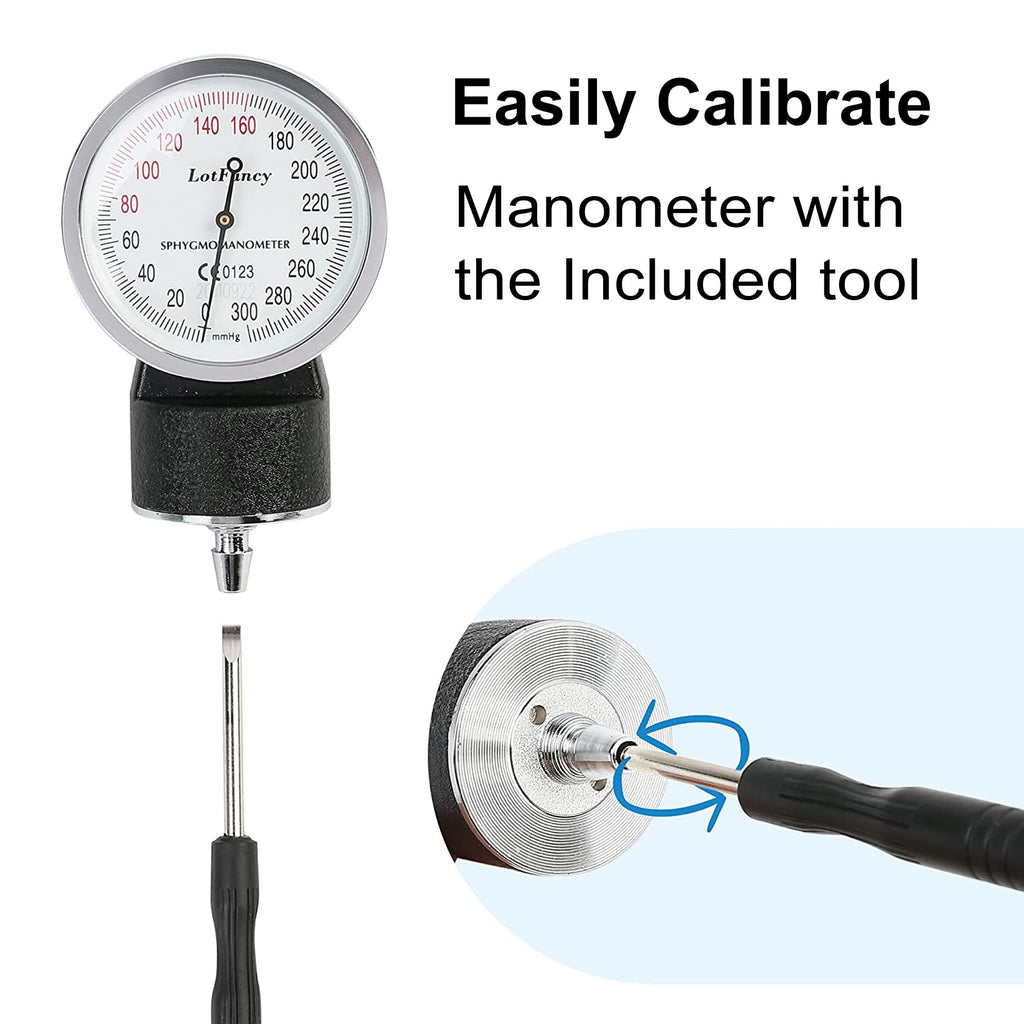 Large Adult Blood Pressure Cuff with Carrying Case I10800