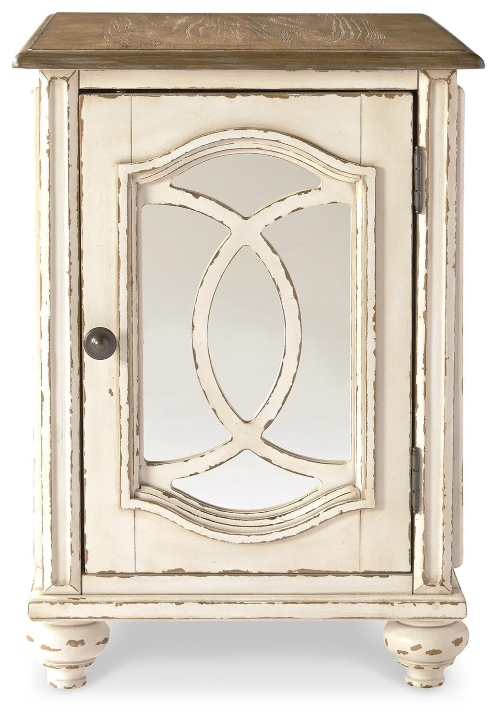 Chairside End Table with Storage L4028