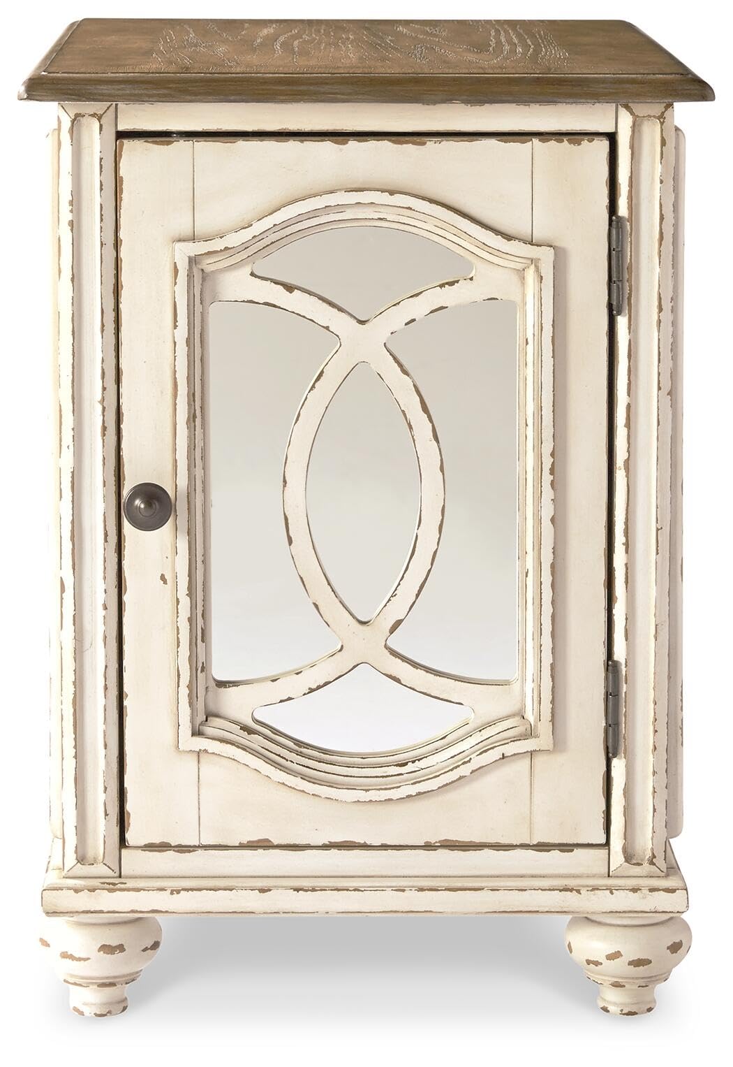 Chairside End Table with Storage L4028