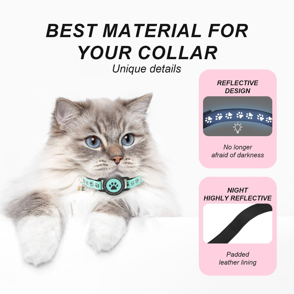 GPS Cat Tracker Collar Blue R147