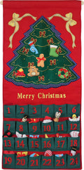 Christmas Advent Calendar with 24 Cloth Ornaments C9629