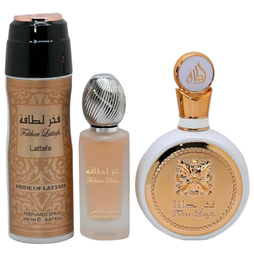 3 Piece Eau de Parfum Hair Mist Deodorant Spray Set W72841